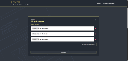 Admin Image Uploader